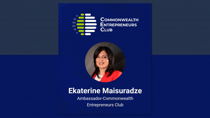 Ekaterine Maisuradze became Ambassador of Commonwealth Entrepreneurs Club